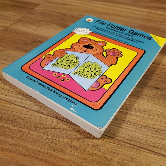Carson Dellosa File Folder Games Reading and Math - Picture 4 of 4